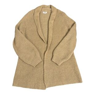 Dimensione‎ Maglia Cream Open Cardigan Sweater Small Mohair Coastal Grandma Cozy